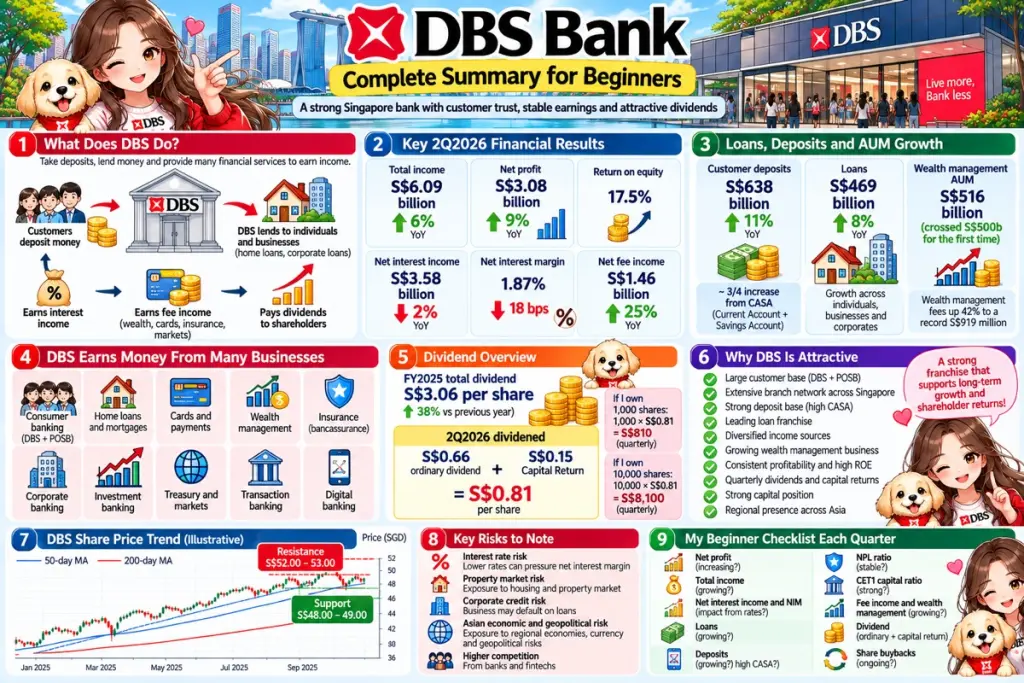 XI DBS Bank K XI DBS Complete Summary for Beginners Live more, AWA .. Bank less