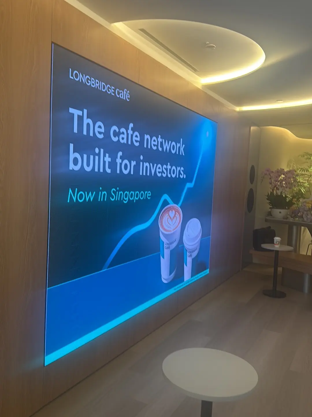 LONGBRIDGE Cafe The cafe network built for investors. Now in Singapore