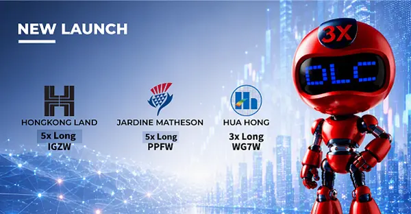 NEW LAUNCH 3X HONGKONG LAND JARDINE MATHESON HUA HONG 5x Long 5xLong 3x Long IGZ