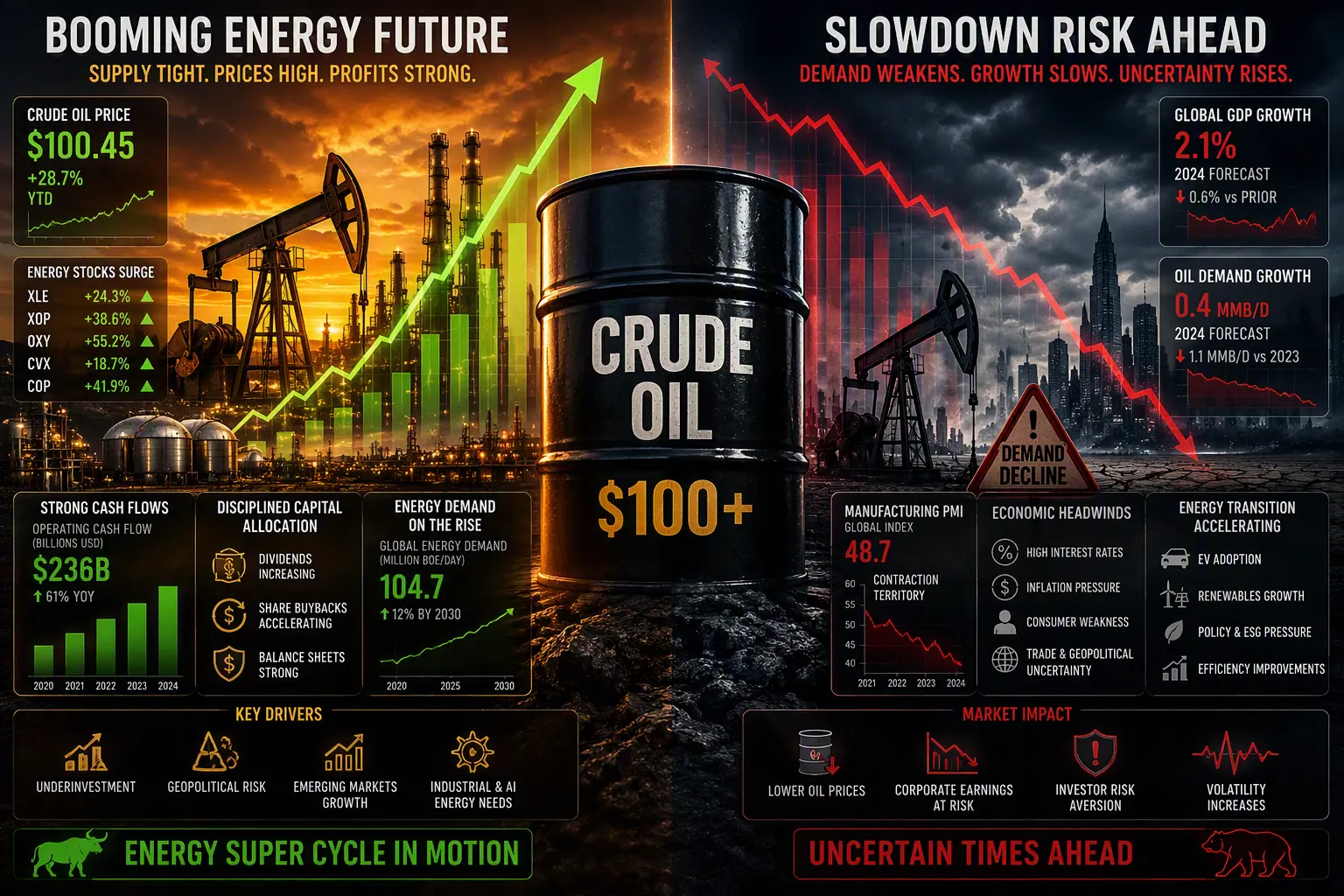 $100 Oil Is Back: The New Market Shockwave Creating Winners, Losers, and Investment Opportunities
