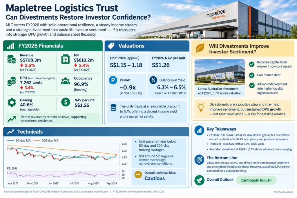 Mapletree Logistics Trust Can Divestments Restore Investor Confidence? mapletree