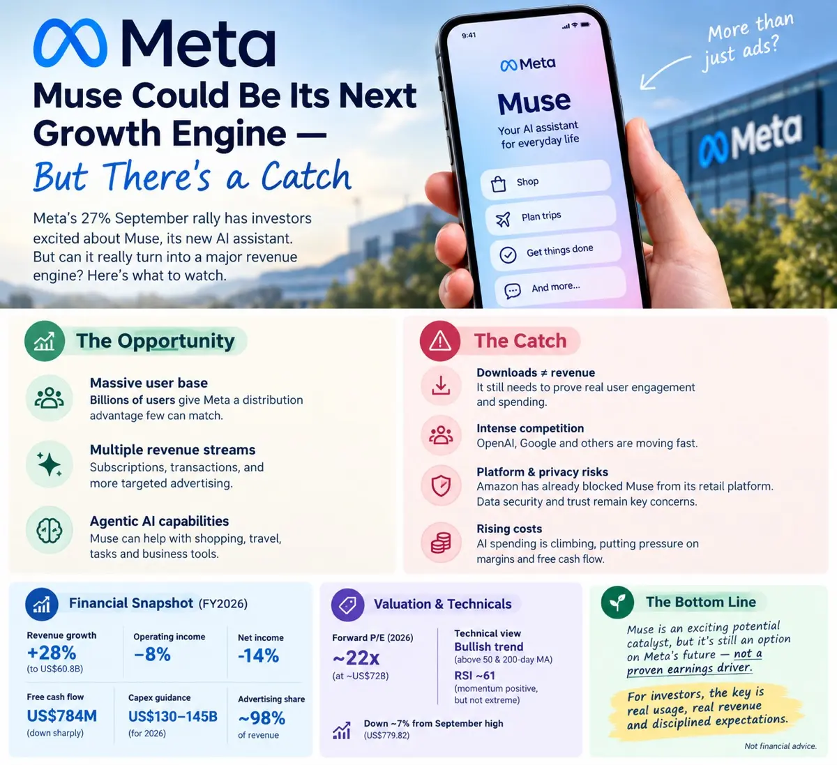 0Meta 9:41 More than 00Meta just ads? Muse Could Be Its Next Muse L Growth Engin